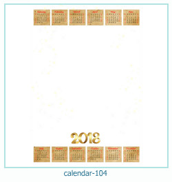 calendar photo frame 104