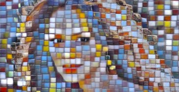 mosaic photo effect